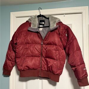 The North Face Women's Burgundy Puffer Jacket